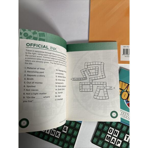 Wheel Of Fortune Lot Of 7 Puzzle Booklets RARE - Picture 14 of 14